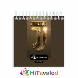 دفترچه 60 برگ مدل یوونتوس کد D094
