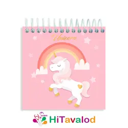 دفترچه 60 برگ مدل یونیکورن کد D088