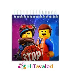 دفترچه 60 برگ مدل لگو کد D072