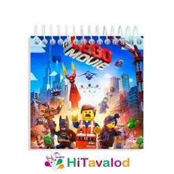 دفترچه 60 برگ مدل لگو کد D070