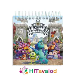 دفترچه 60 برگ مدل دانشگاه هیولاها کد D058