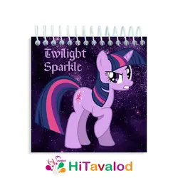 دفترچه 60 برگ مدل پونی کد D052