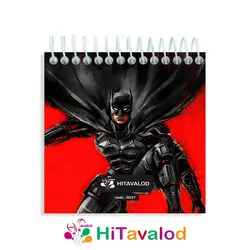 دفترچه 60 برگ مدل بتمن کد D037
