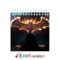 دفترچه 60 برگ مدل بتمن کد D038