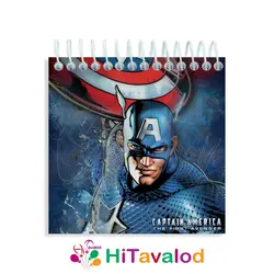 دفترچه 60 برگ مدل اونجرز کد D025