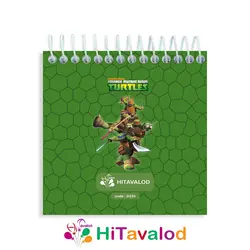 دفترچه 60 برگ مدل لاک پشت های نینجا کد D234