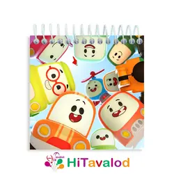 دفترچه 60 برگ مدل کوری کارسون کد D233