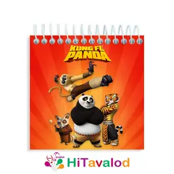 دفترچه 60 برگ مدل پاندا کونگ فو کار کد D230
