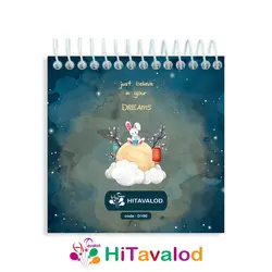 دفترچه 60 برگ مدل خرگوش کد D190