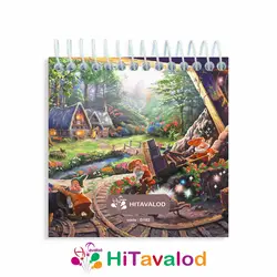 دفترچه 60 برگ مدل سفید برفی کد D182