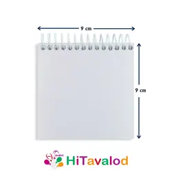 دفترچه 60 برگ مدل خرس پو کد D168