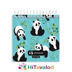 دفترچه 60 برگ مدل پاندا کد D166