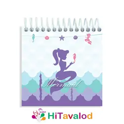 دفترچه 60 برگ مدل پری دریایی کد D160