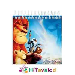 دفترچه 60 برگ مدل شیر شاه کد D141