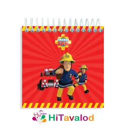 دفترچه 60 برگ مدل سام آتش نشان کد D137