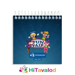 دفترچه 60 برگ مدل سیرک کد D130