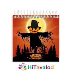 دفترچه 60 برگ مدل هالووین کد D126