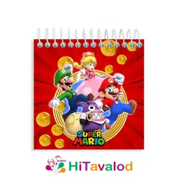 دفترچه 60 برگ مدل سوپر ماریو کد D302