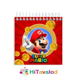 دفترچه 60 برگ مدل سوپر ماریو کد D301