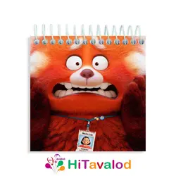 دفترچه 60 برگ مدل قرمز شدن کد D293