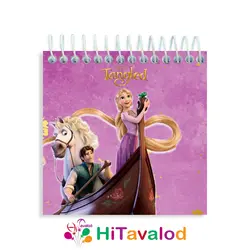 دفترچه 60 برگ مدل گیسو کمند کد D279