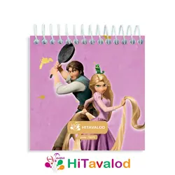 دفترچه 60 برگ مدل گیسو کمند کد D279