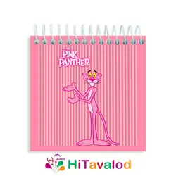 دفترچه 60 برگ مدل پلنگ صورتی کد D275