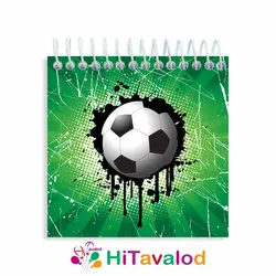 دفترچه 60 برگ مدل فوتبال کد D256