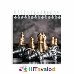 دفترچه 60 برگ مدل شطرنج کد D254