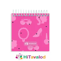 دفترچه 60 برگ مدل باربی کد D324