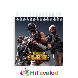 دفترچه 60 برگ مدل پابجی کد D341