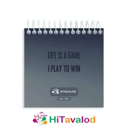 دفترچه 60 برگ مدل پابجی کد D341