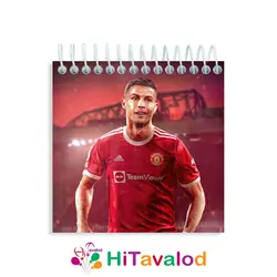 دفترچه 60 برگ مدل منچستر یونایتد کد D338