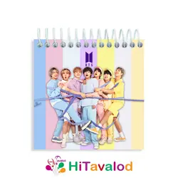 دفترچه 60 برگ مدل بی تی اس کد D351