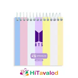 دفترچه 60 برگ مدل بی تی اس کد D351