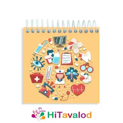 دفترچه 60 برگ مدل پزشکی کد D344