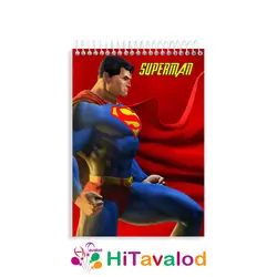 دفتر نقاشی 60 برگ مدل سوپرمن کد N218