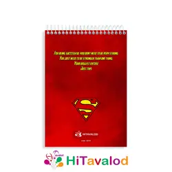 دفتر نقاشی 60 برگ مدل سوپرمن کد N218