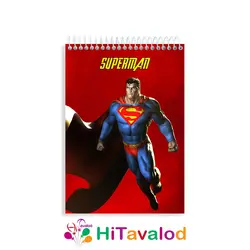 دفتر نقاشی 60 برگ مدل سوپرمن کد N217