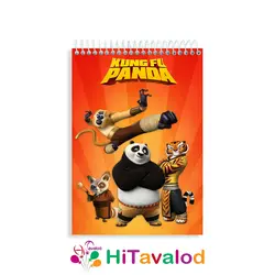 دفتر نقاشی 60 برگ مدل پاندا کونگ فو کار کد N230