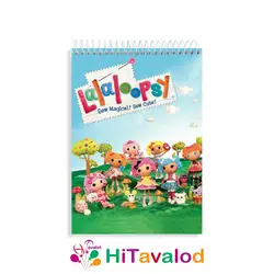 دفتر نقاشی 60 برگ مدل لالالوپسی کد N236