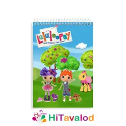 دفتر نقاشی 60 برگ مدل لالالوپسی کد N237