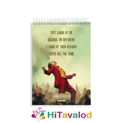 دفتر نقاشی 60 برگ مدل جوکر 2020 کد N248