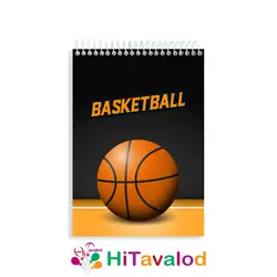 دفتر نقاشی 60 برگ مدل بسکتبال کد N268