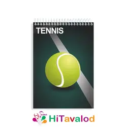 دفتر نقاشی 60 برگ مدل تنیس کد N266