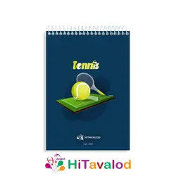 دفتر نقاشی 60 برگ مدل تنیس کد N265