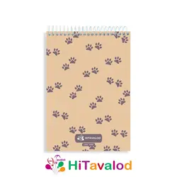 دفتر نقاشی 60 برگ مدل گربه کد N286