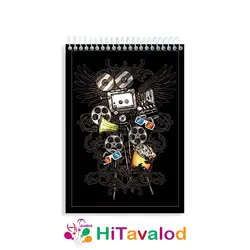 دفتر نقاشی 60 برگ مدل هنر هفتم کد N280