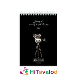 دفتر نقاشی 60 برگ مدل هنر هفتم کد N280