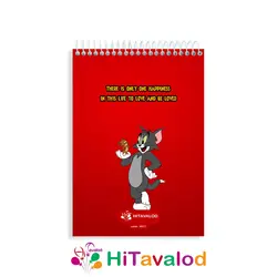 دفتر نقاشی 60 برگ مدل تام و جری کد N277